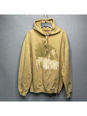 Taylor Swift Fearless Taylor’s Version Hoodie Sweatshirt Beige Women’s L